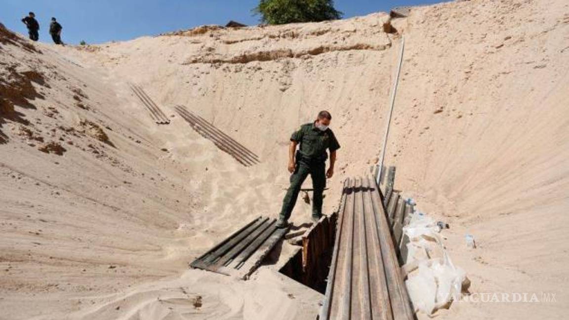 $!Descubren en la frontera de México y Arizona narcotúnel 'de lujo'