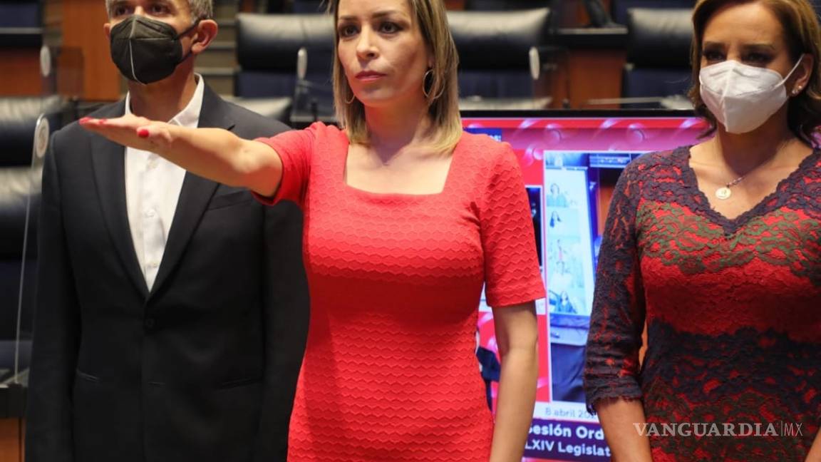 Asume la legisladora coahuilense Verónica Martínez la Vicepresidencia del Senado