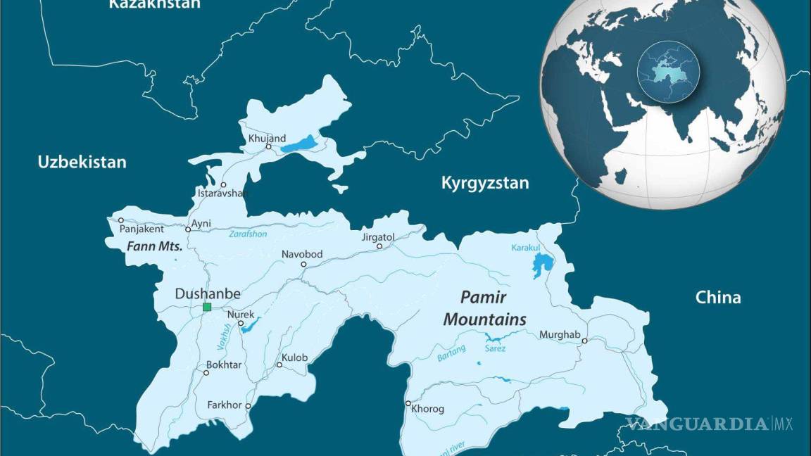 $!Tayikistán se encuentra en el corazón de Asia, en medio de las montañas más altas de la Tierra.