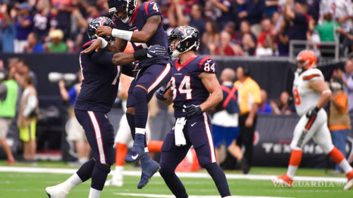 $!Texans aplastan a los Browns