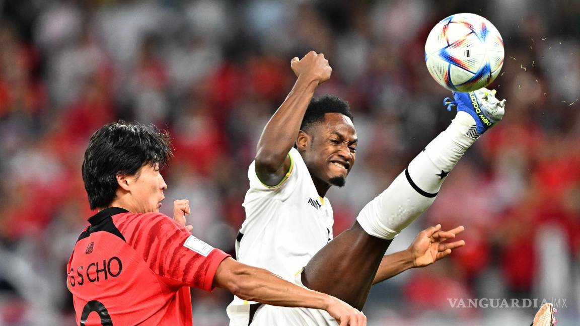 Con polémica y drama, Ghana le saca el triunfo 3-2 a Corea del Sur en Qatar