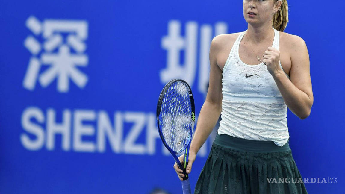 Sharapova se queda sin final en el Abierto de Shenzhen