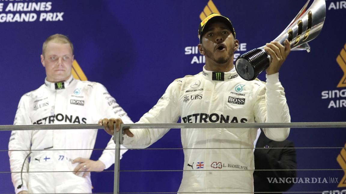 Hamilton se lleva el triunfo en el GP de Singapur