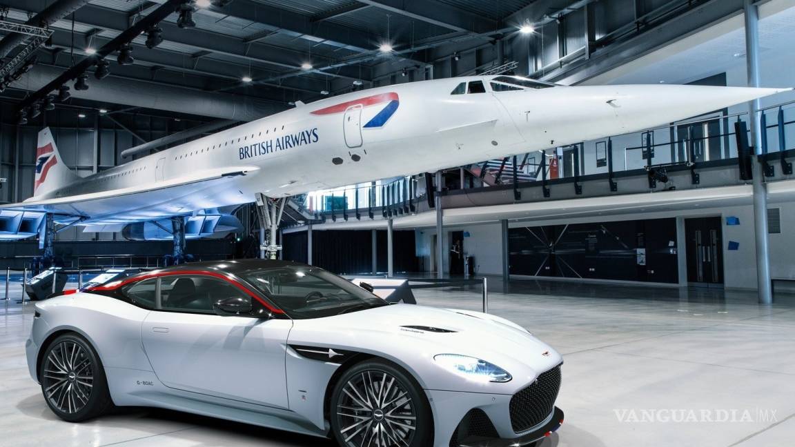 Aston Martin homenajea al Concorde con un DBS Superleggera especial