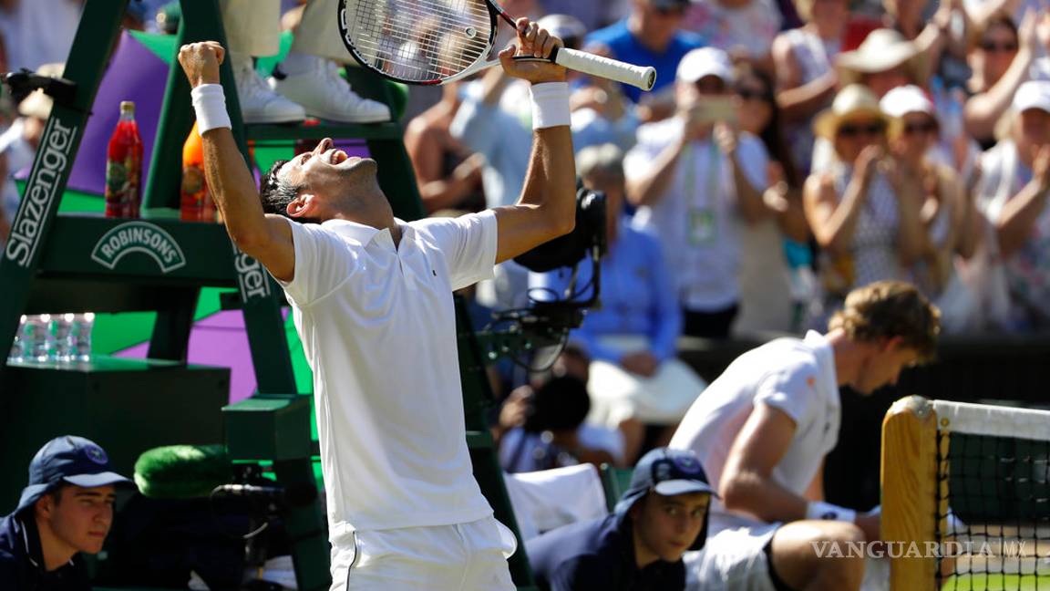 $!Djokovic borró de la cancha a Anderson y renace en Wimbledon