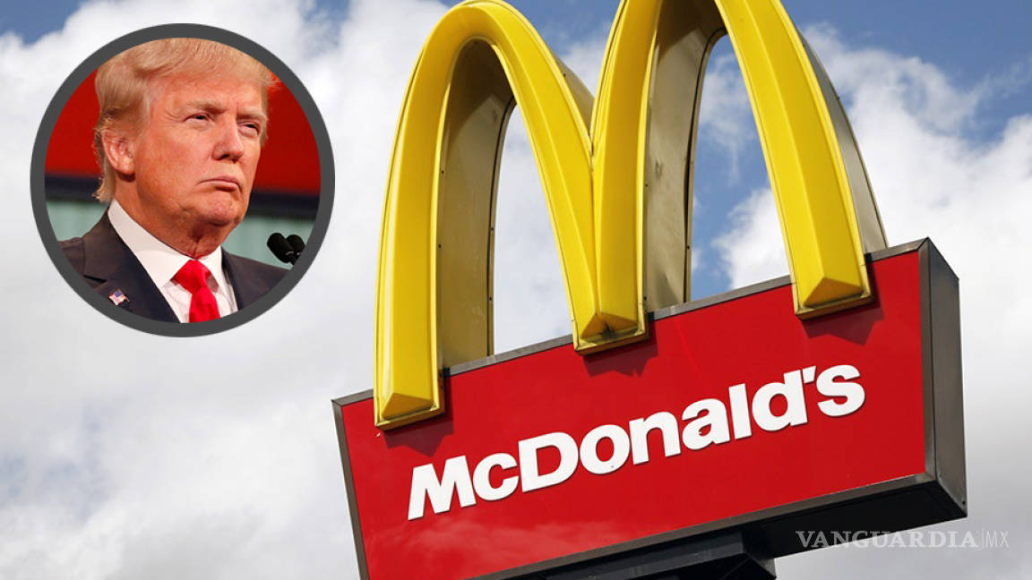 McDonald's insulta a Donald Trump; la empresa dice que fueron hackeados