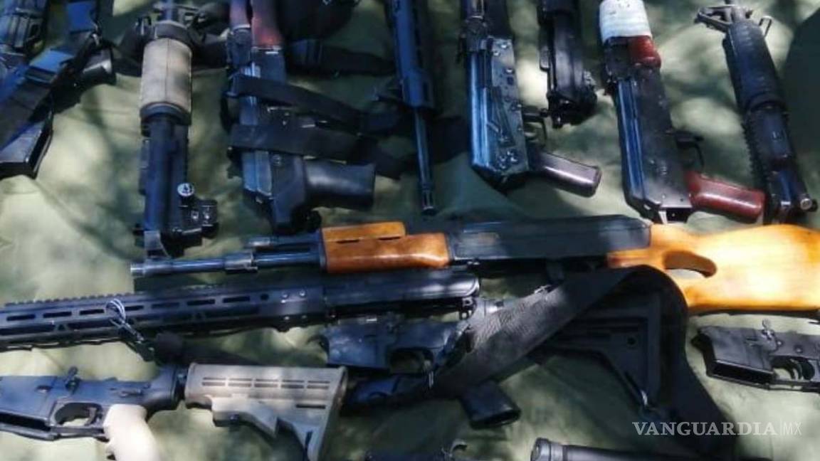 Detienen a menor de edad con 10 armas largas en Guanajuato