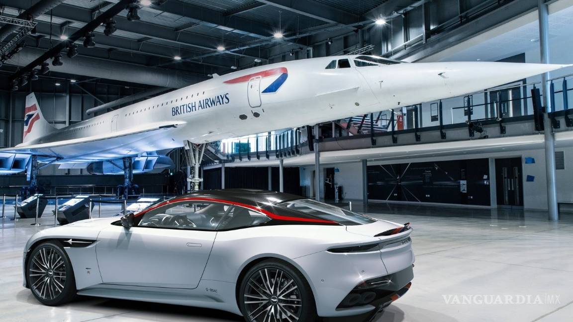 $!Aston Martin homenajea al Concorde con un DBS Superleggera especial