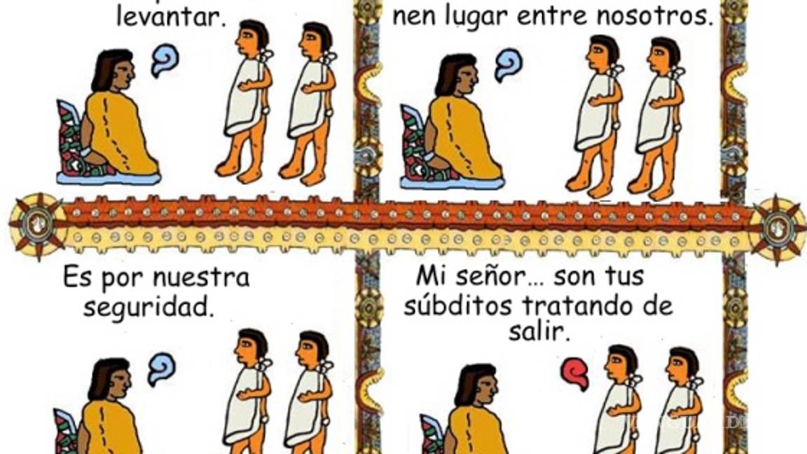 $!¿Qué haría Nezahualcóyotl? Esta tira cómica lo enfrenta a los problemas del México actual