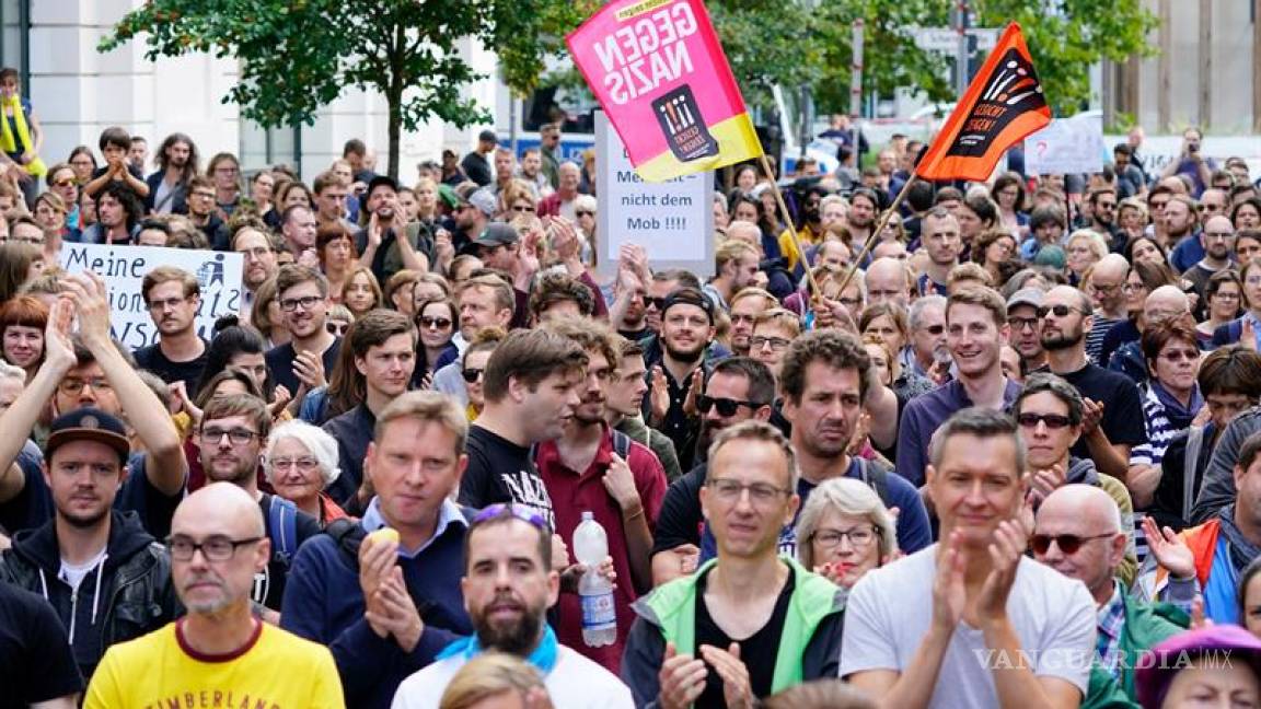 Enorme tensión en Chemnitz por una marcha de miles de ultraderechistas