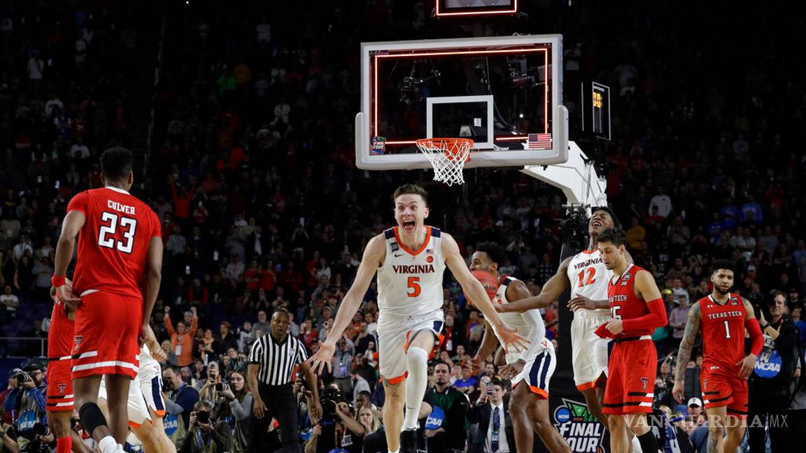 $!¡Estos Cavaliers sí ganan! Virginia logra su primer título de la NCAA tras vencer a Texas Tech