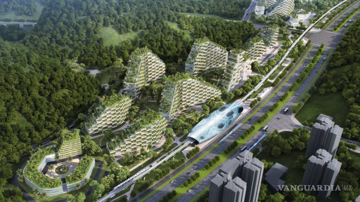 En la región china de Liuzhou se construye la primera ciudad-bosque del mundo