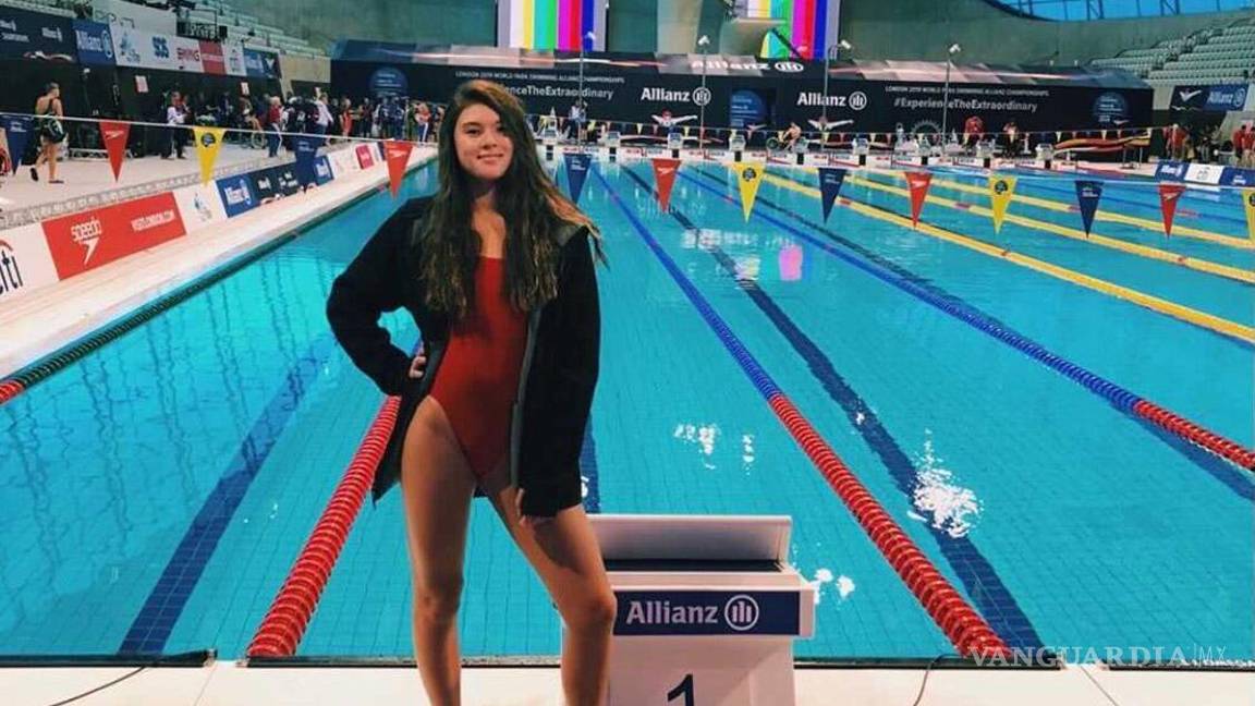 $!Anastasia Pagonis, la nadadora ciega sensación de los Paralímpicos junto a su perro