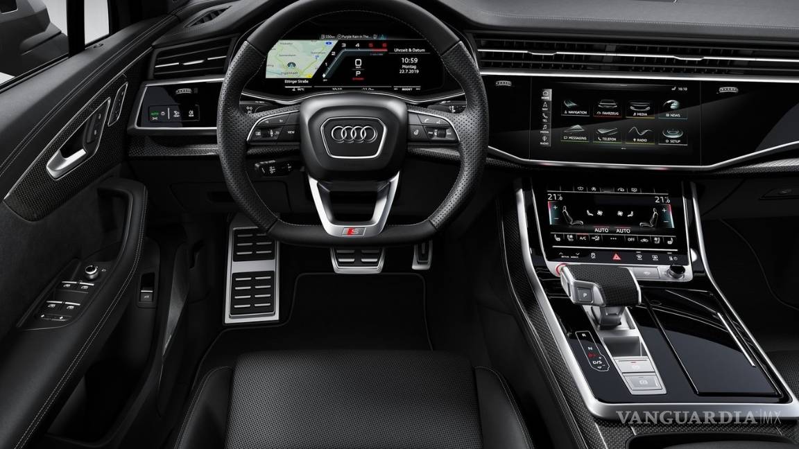 $!Audi SQ7 TDI, SUV que aprovecha el diésel y la electricidad para avanzar