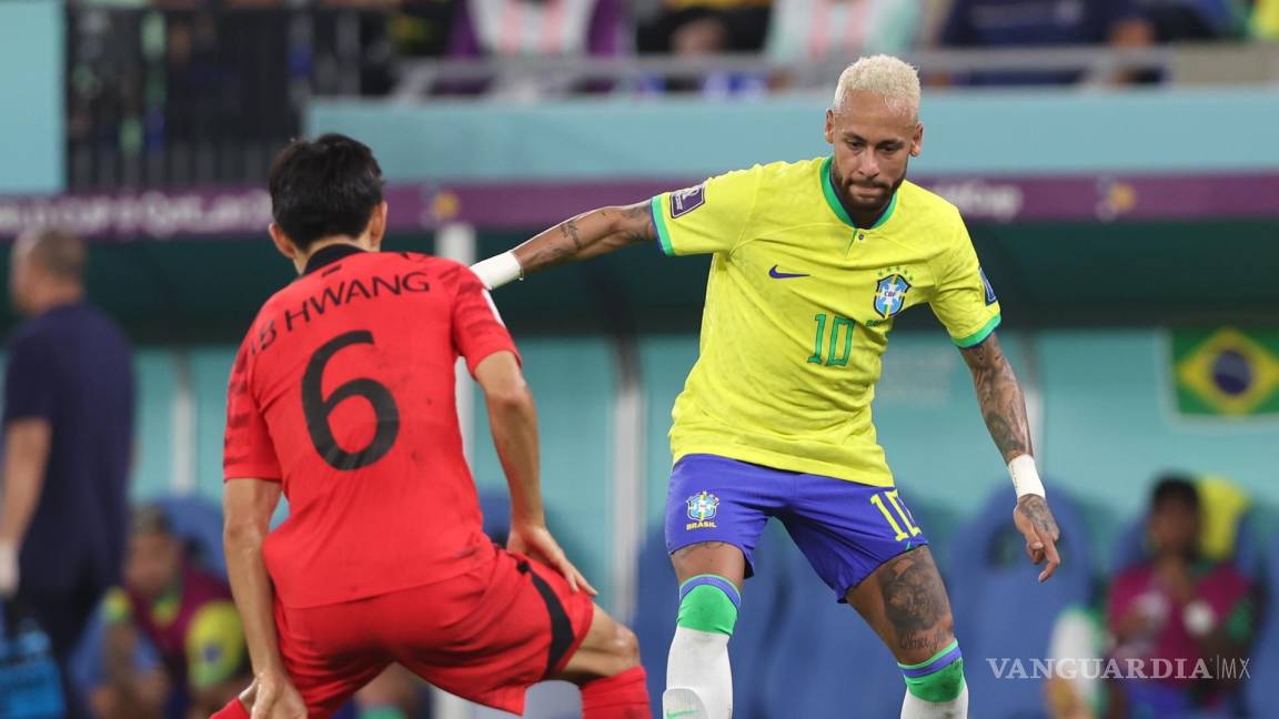 $!Neymar regresó a las canchas tras su lesión en el primer partido de Qatar.