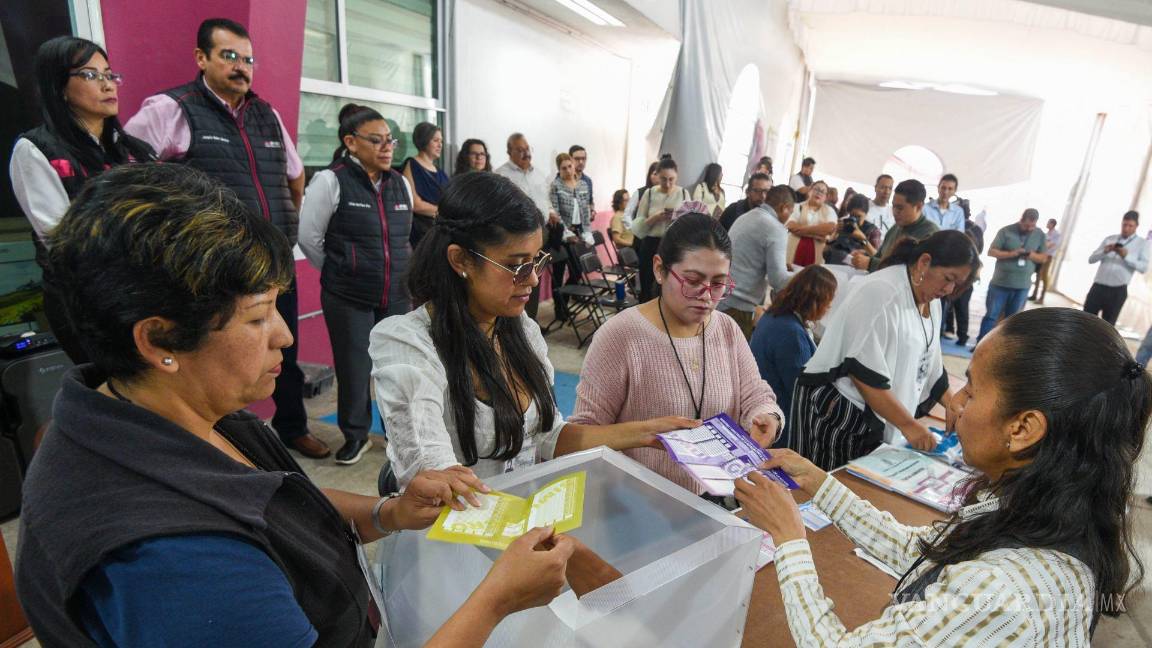 Contarían votos de elección judicial en banquetas, calles, estacionamientos...