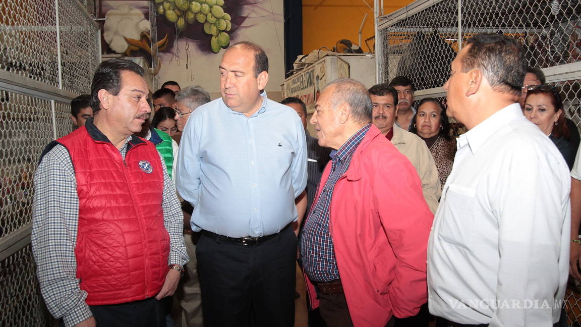 Avanzan trabajos de remodelación del Mercado Juárez de Torreón