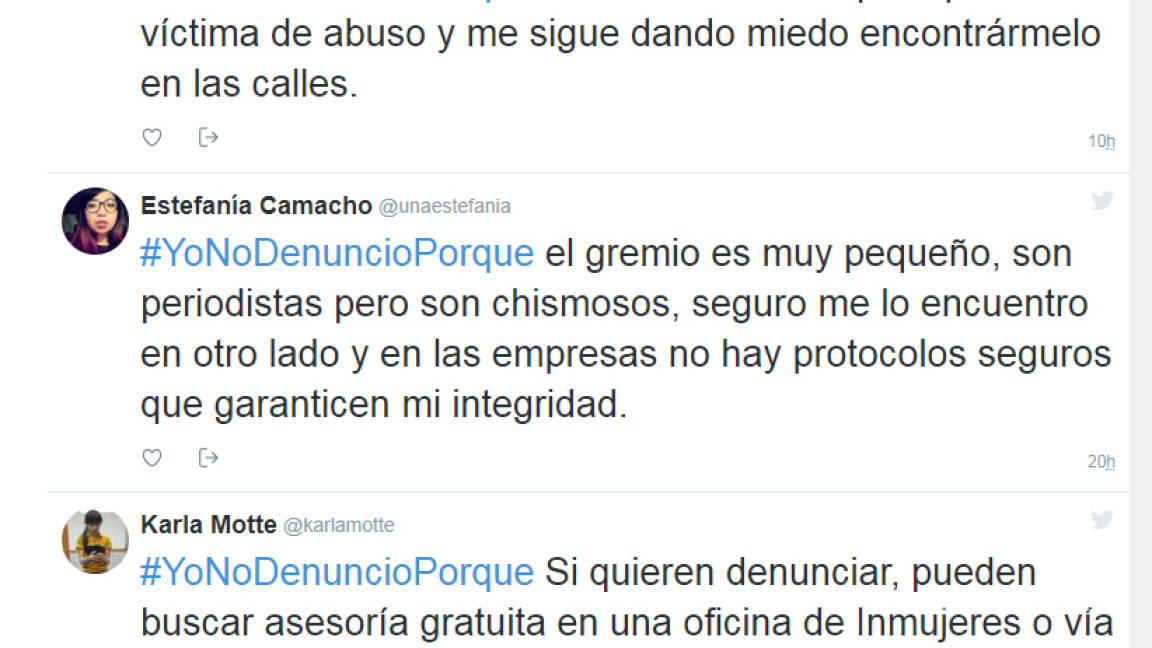 #YoNoDenuncioPorque: Mujeres mexicanas explican por qué no denuncian el acoso sexual