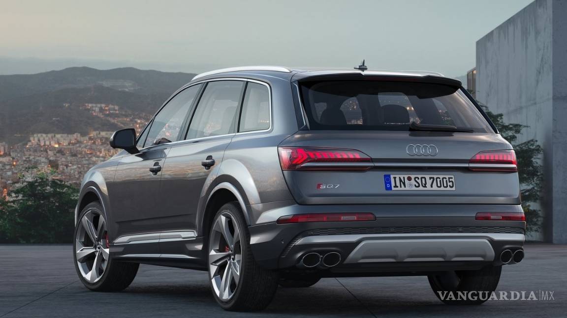 $!Audi SQ7 TDI, SUV que aprovecha el diésel y la electricidad para avanzar