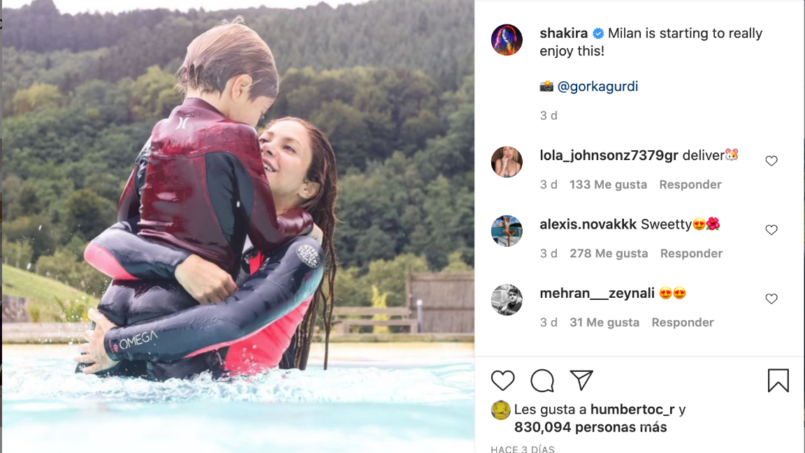 $!Shakira, quien tiene dos hijos con Gerard Piqué, explicó cómo ella y su pareja intentan mantener su vida familiar separada de su estatus de celebridad.