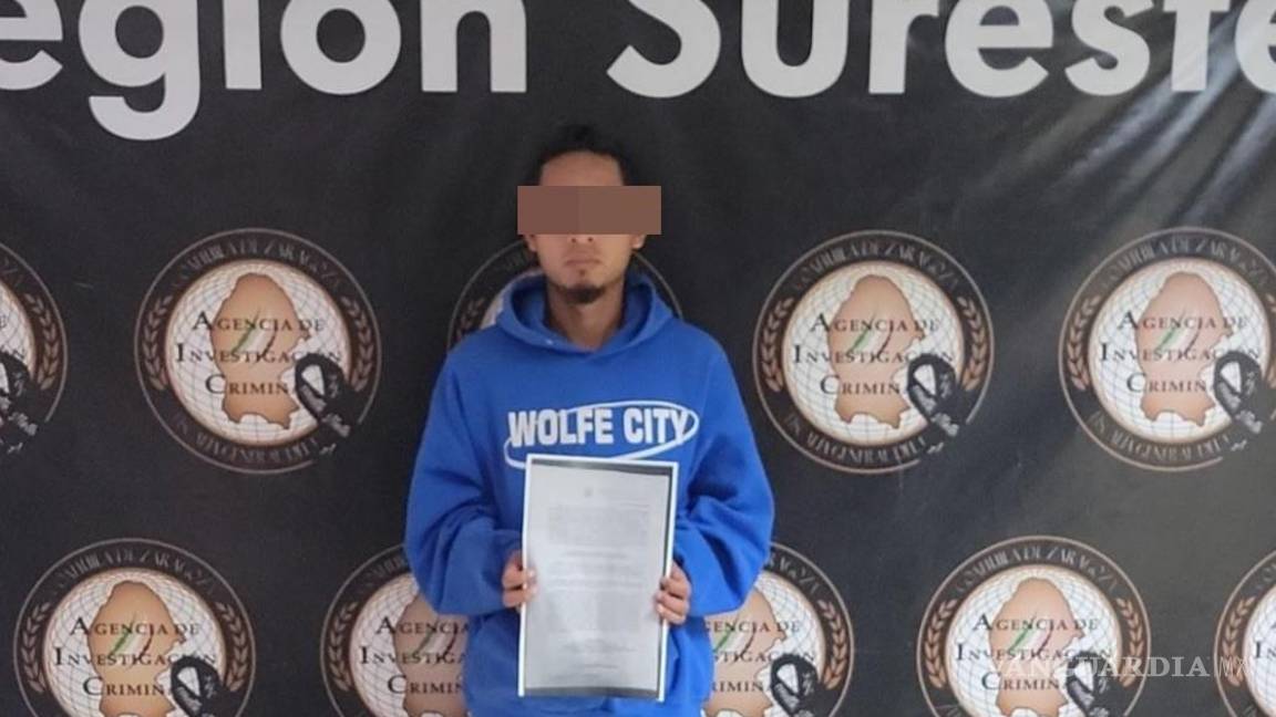 Saltillo: al penal, presunto homicida de la Buenos Aires