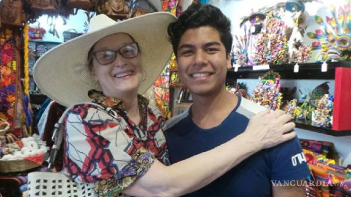 Captan a Meryl Streep turisteando por México