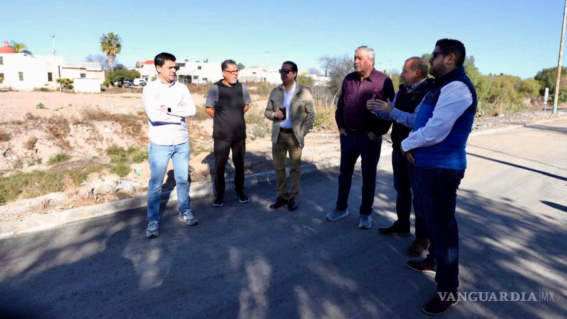 Chema Fraustro cumple compromiso en Los Pinos al entregar obra de calle Tezcatlipoca de Saltillo