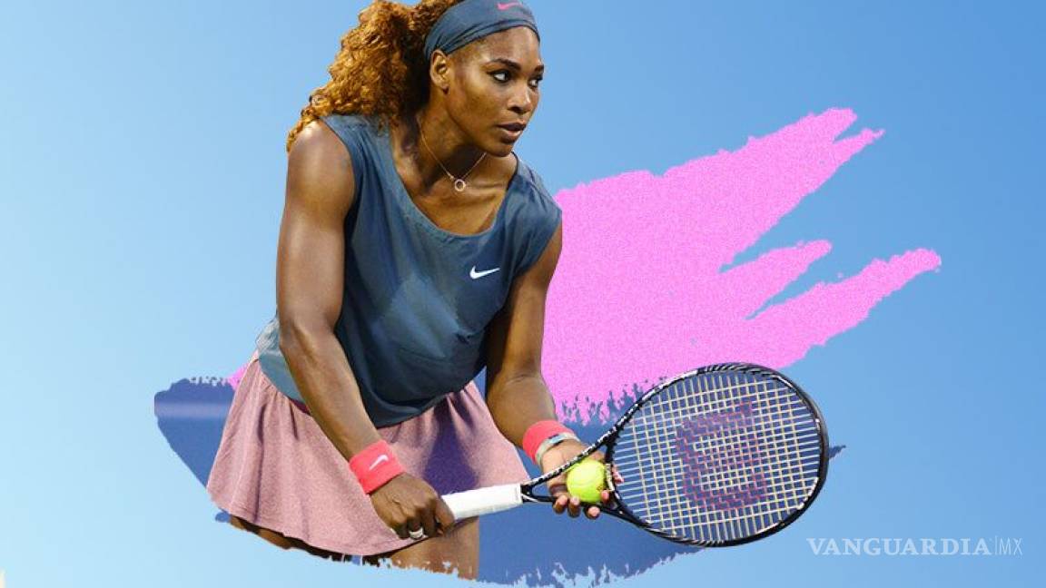 Serena Williams se olvida de la derrota en la Final de Wimbledon, retando a un grupo de hombres a 'romper' su saque