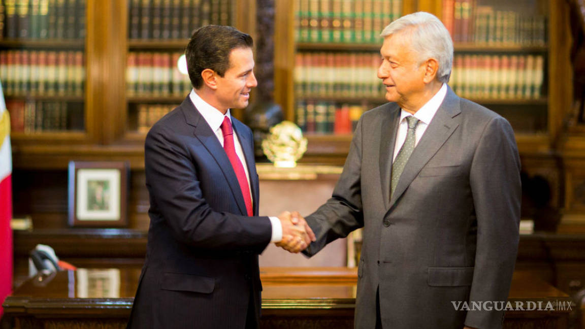 Hasta la toma de protesta se volverán a reunir AMLO y Peña Nieto