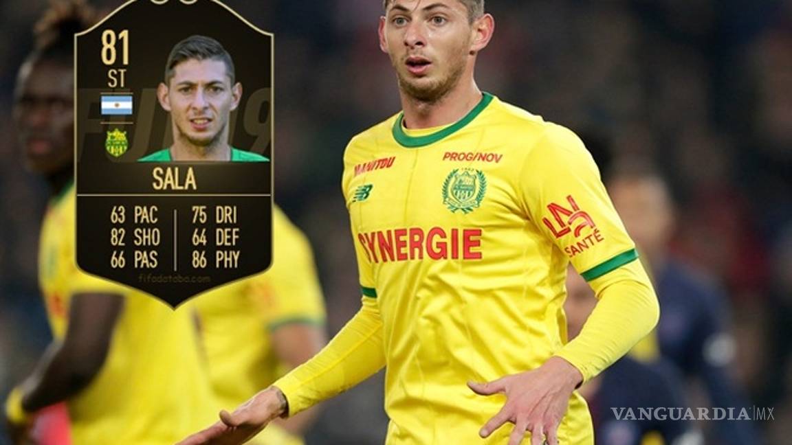 $!EA Sports no lucra con la imagen de Emiliano Sala y lo retira del FIFA
