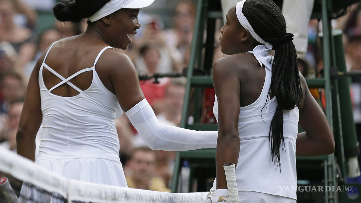 La debutante en Wimbledon de tan sólo 15 años que venció en primera ronda a Venus Williams
