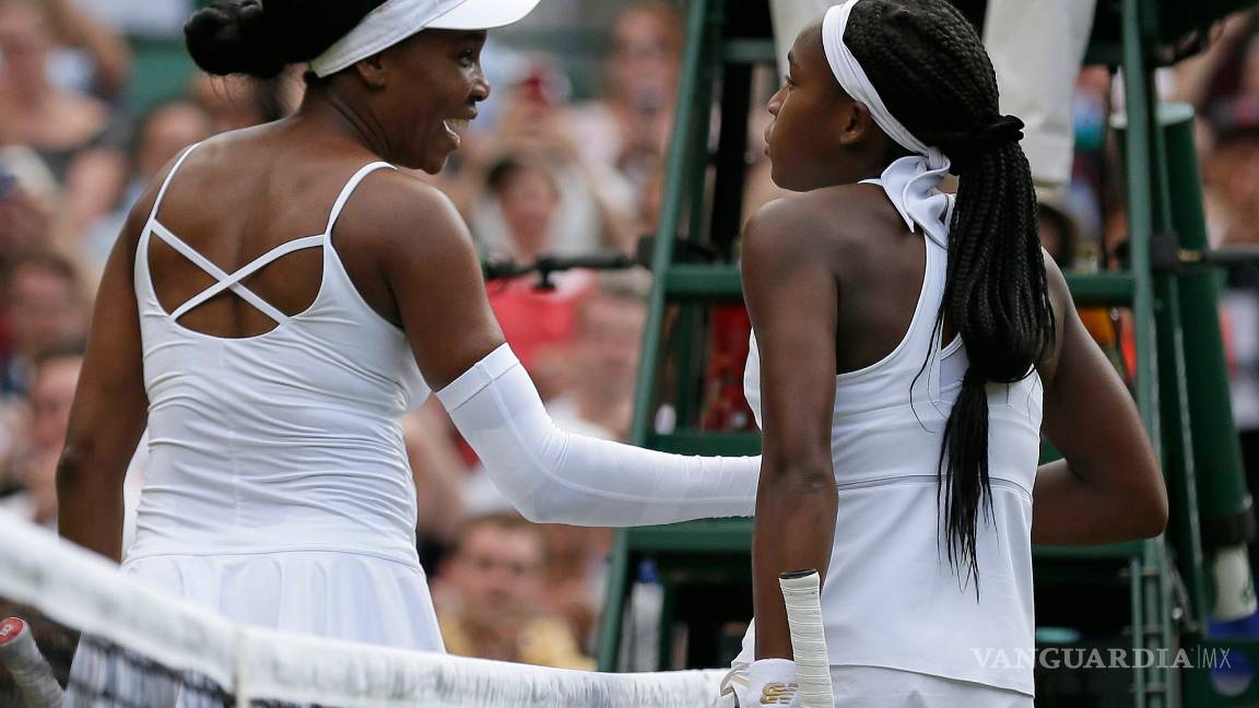 $!La debutante en Wimbledon de tan sólo 15 años que venció en primera ronda a Venus Williams