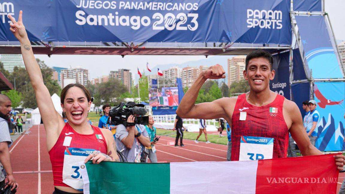 México se lleva otro oro en pentatlón moderno: Tamara Vega y Manuel Padilla se suben al primer lugar del podio