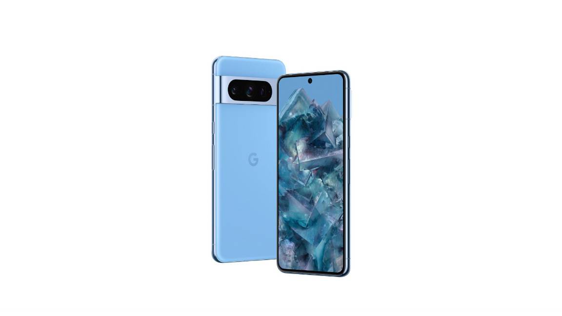 $!Esta imagen proporcionada por Google muestra el nuevo teléfono inteligente Google Pixel 8 Pro.
