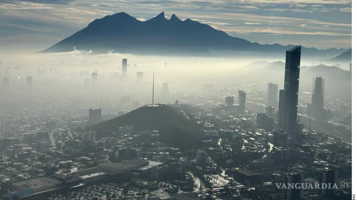 Golpea ‘coctel’ de aire contaminado al área metropolitana de Monterrey