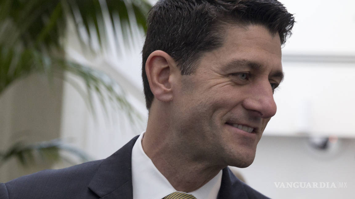 Ryan buscará la presidencia de la Cámara de Representantes