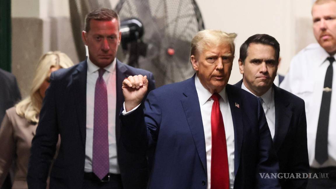 $!La fiscalía de Nueva York reconoce que el caso del republicano Donald Trump es inédito, pues nunca se había imputado penalmente a un expresidente.