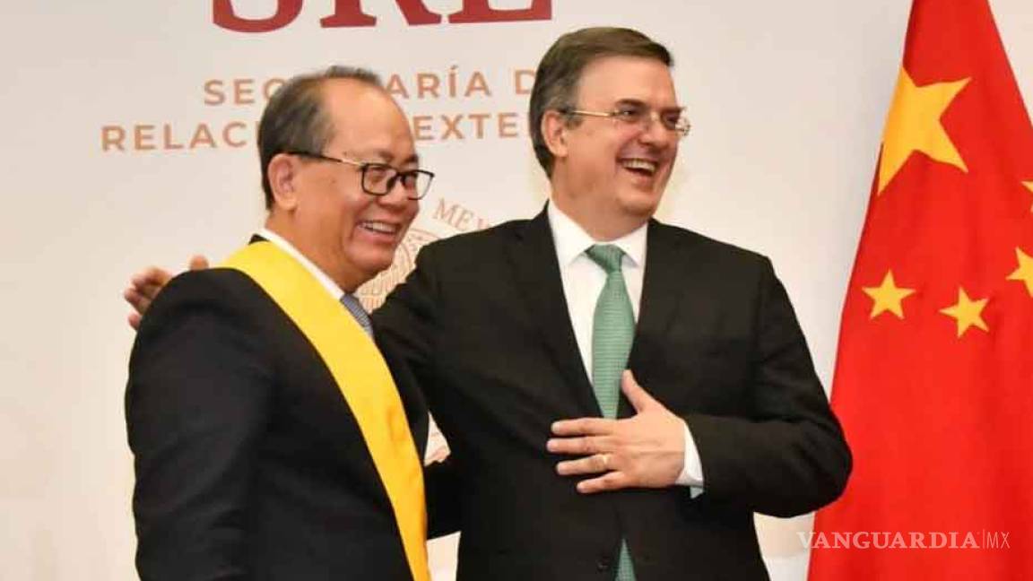 Entrega México orden del Águila Azteca a exembajador de China en México