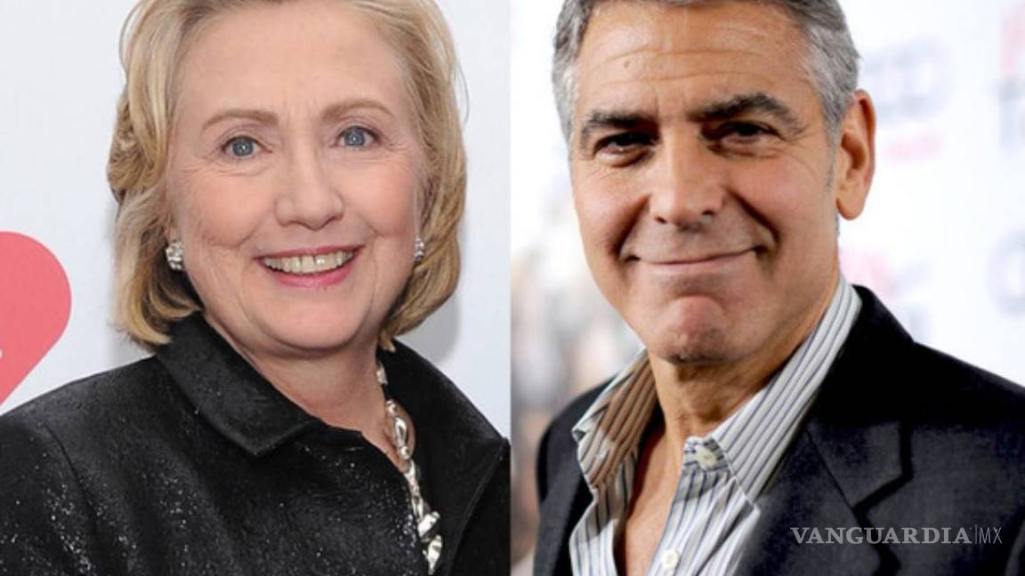Escribe George Clooney una carta de apoyo a Hillary Clinton