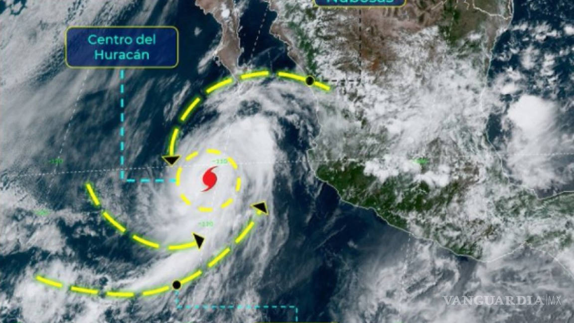 'Elida' se intensificó a huracán categoría 1 cerca de las costas de México