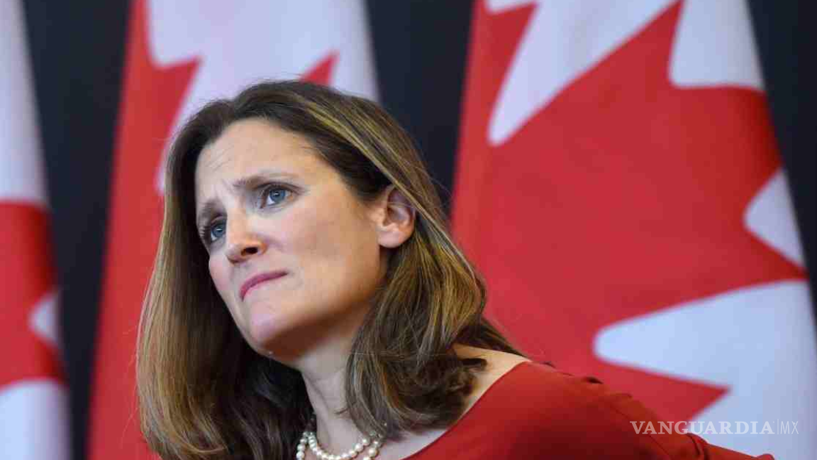 ‘Canadá no es puerta trasera de China, no se puede decir lo mismo sobre México’, señala Chrystia Freeland