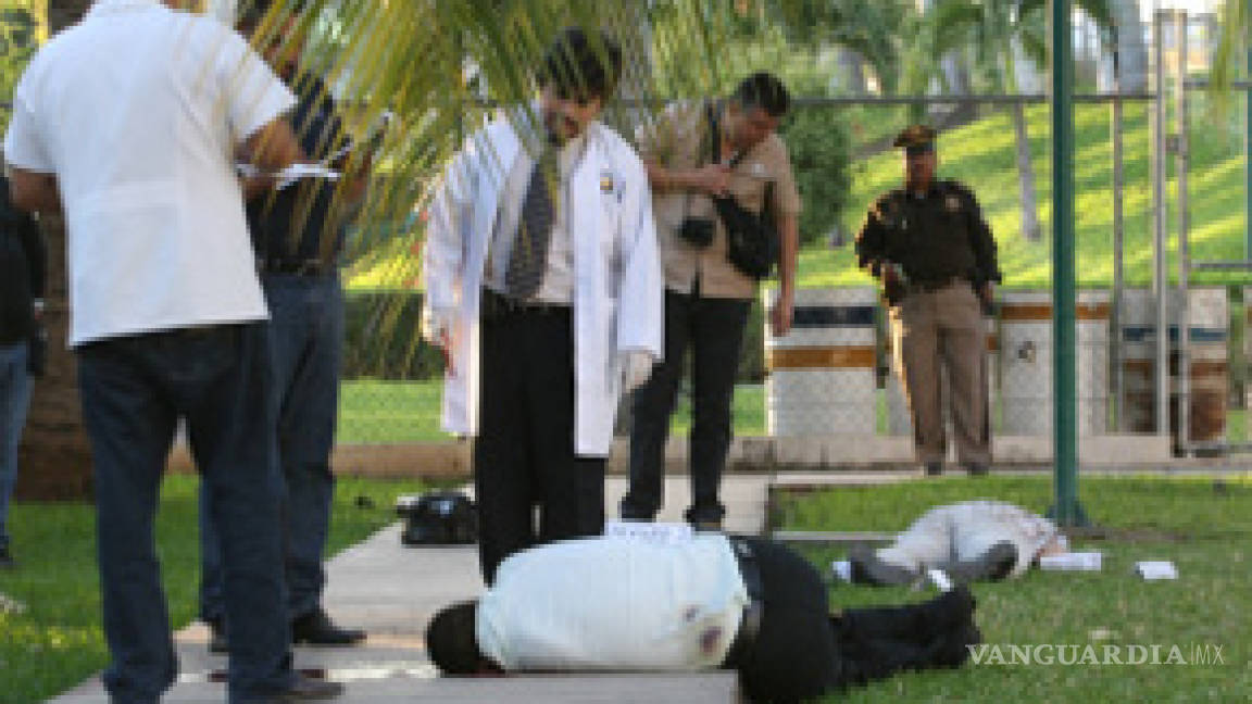 Asesinan a dos en canchas de Sinaloa