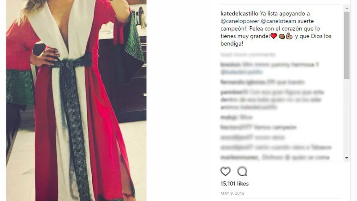 $!Kate del Castillo rompe el silencio y afirmó que se 'echó varios rounds y nocauts' con el 'Canelo' Álvarez