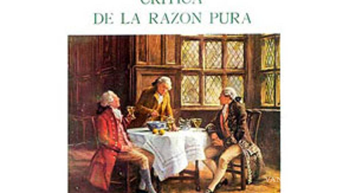 Exhiben `Crítica de la razón pura` de Immanuel Kant