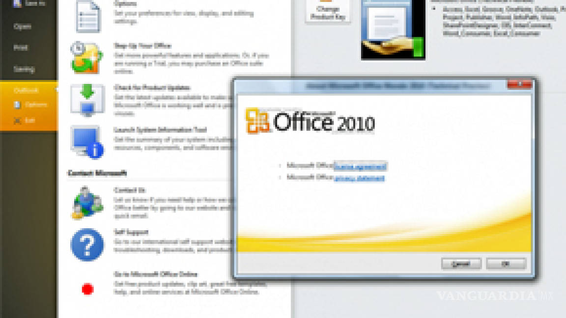 Office 2010 para redes sociales