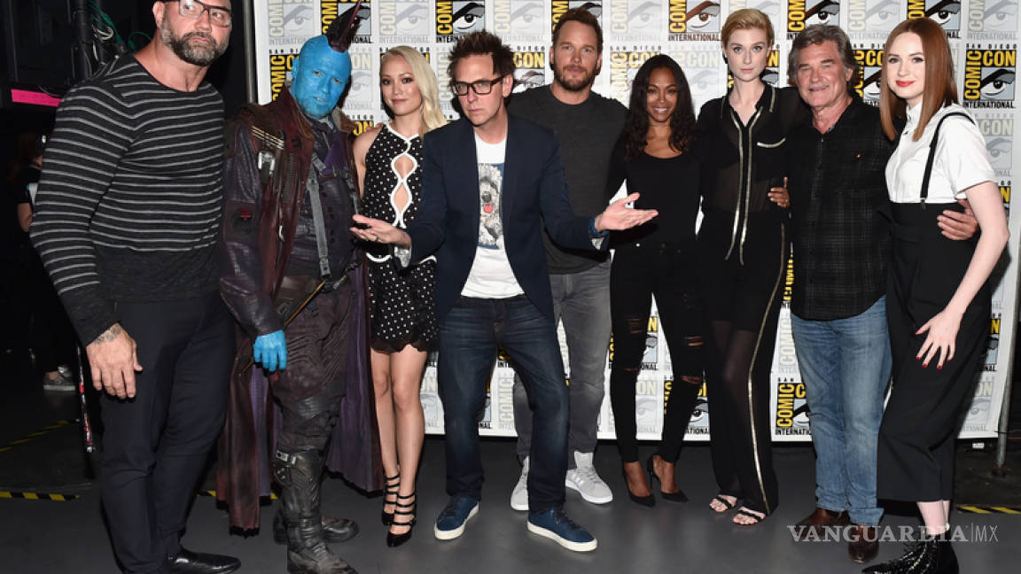 Elenco de 'Guardianes de la Galaxia' pide el regreso de James Gunn