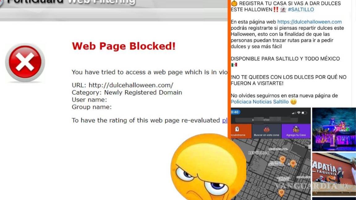 ¡Cuidado! Circula ‘página no segura’ para compartir ubicación este Halloween 2024 en Saltillo; estos son los riesgos