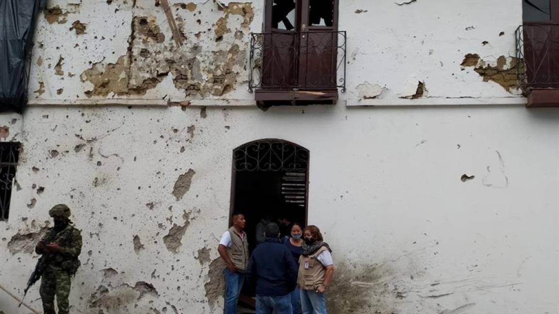 $!Explosión de un coche bomba en Colombia deja 43 heridos