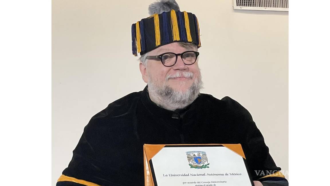 Guillermo del Toro recibe doctorado Honoris Causa de la UNAM