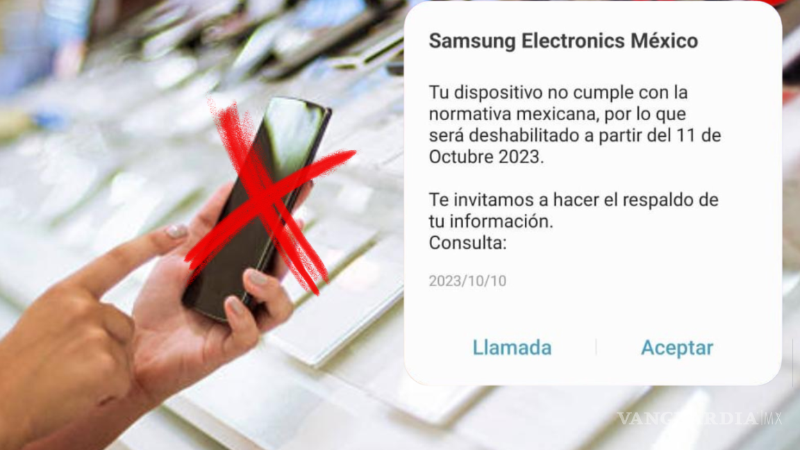 ‘Tu dispositivo no cumple con la normativa mexicana’: Samsung inhabilita celulares del ‘mercado gris’